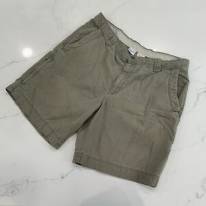 Columbia Hiking Shorts Casual Outdoor Cargo Shorts Olive Green‎ Size 36